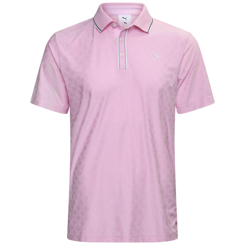 Puma X AP Tipped Jacquard Polo Shirt - Pale Pink