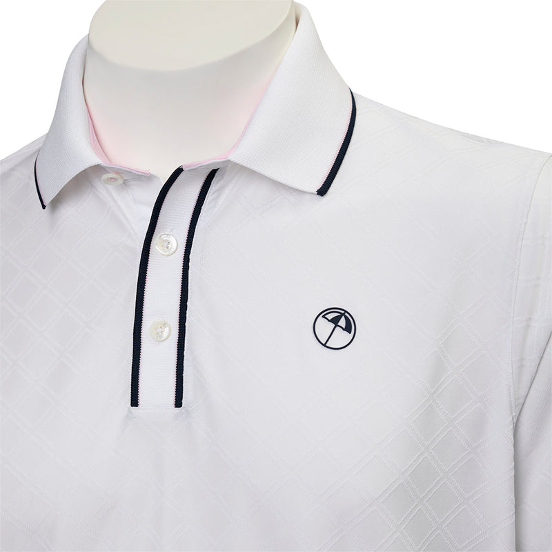 Puma X AP Tipped Jacquard Polo Shirt - White Glow