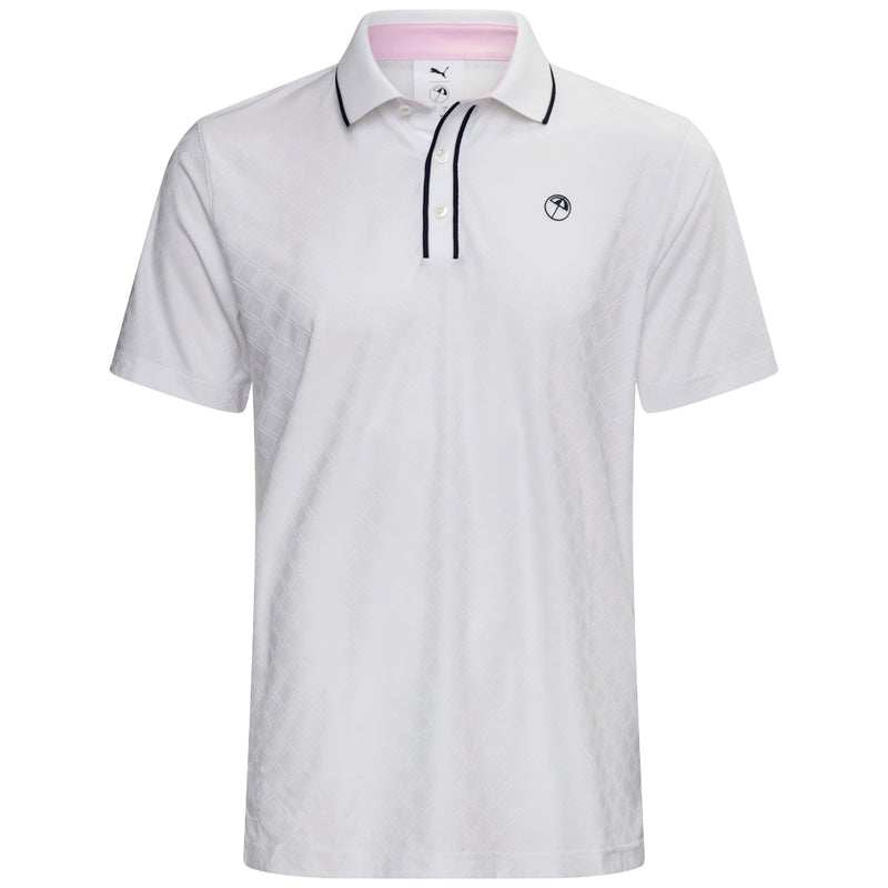 Puma X AP Tipped Jacquard Polo Shirt - White Glow