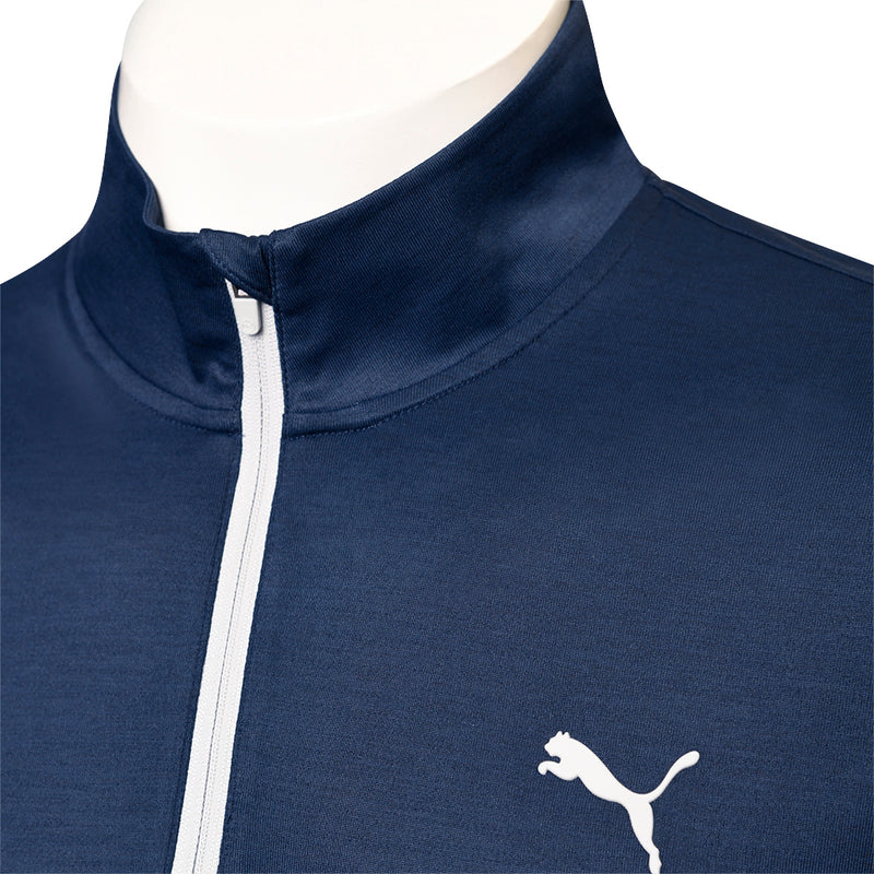 Puma Premium Tech 3.0 1/4 Zip Pullover - Deep Navy