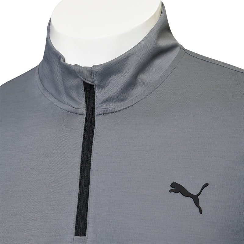 Puma Premium Tech 3.0 1/4 Zip Pullover - Slate Sky