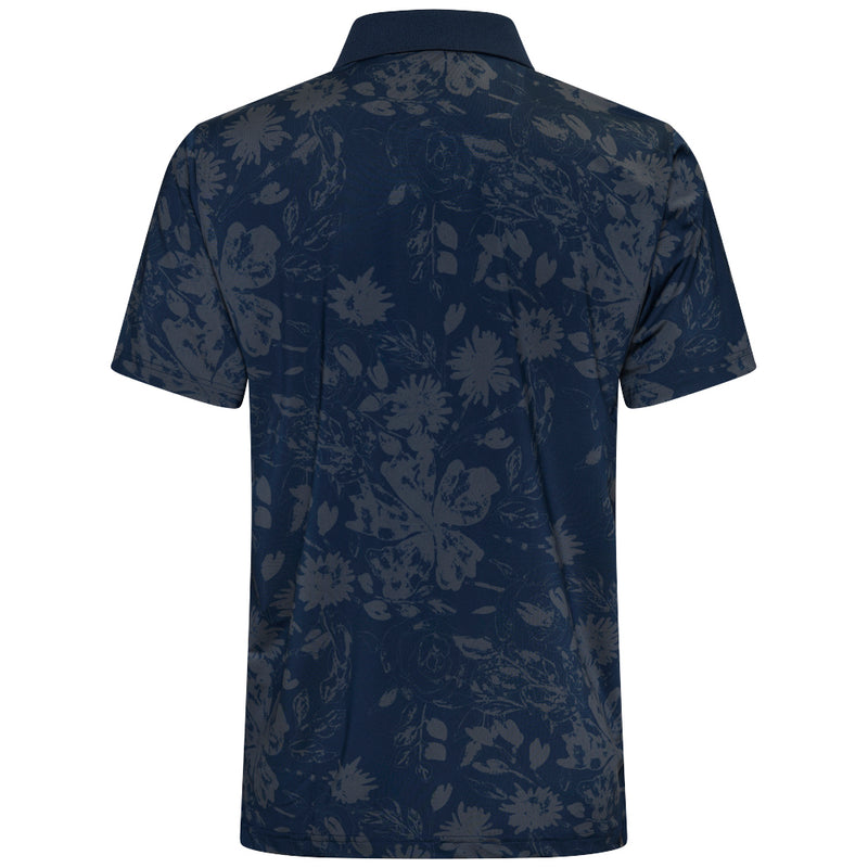 Puma MATTR Rose Polo Shirt - Deep Navy/Strong Gray