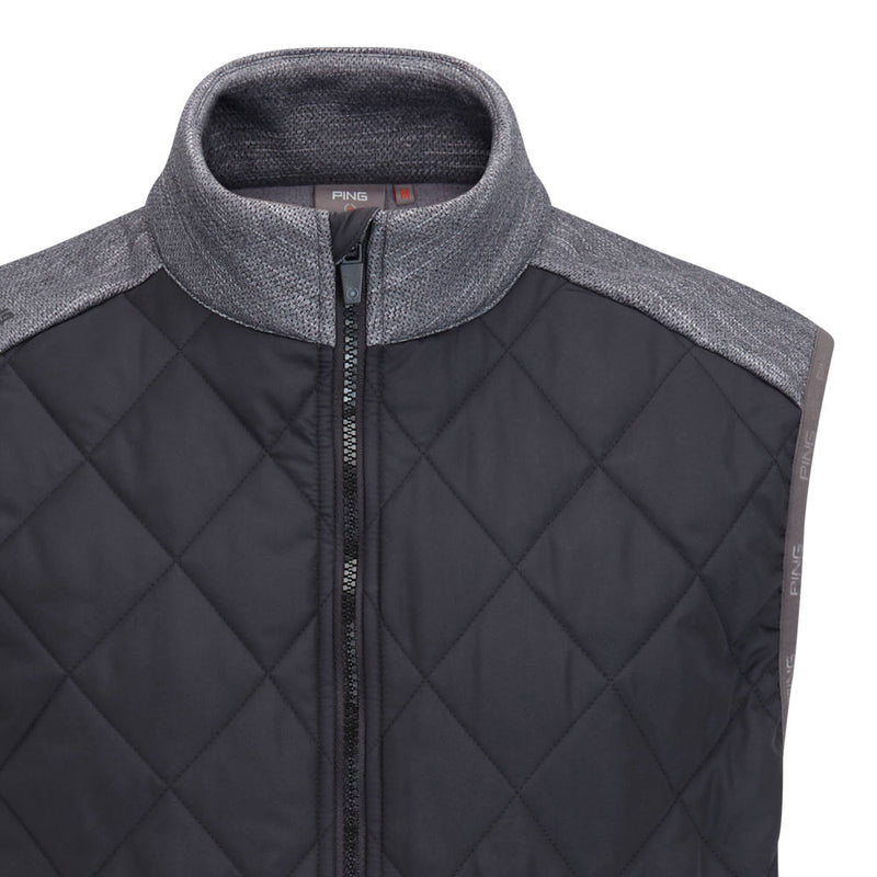 Ping Aaran Gilet - Steel Marl/Black