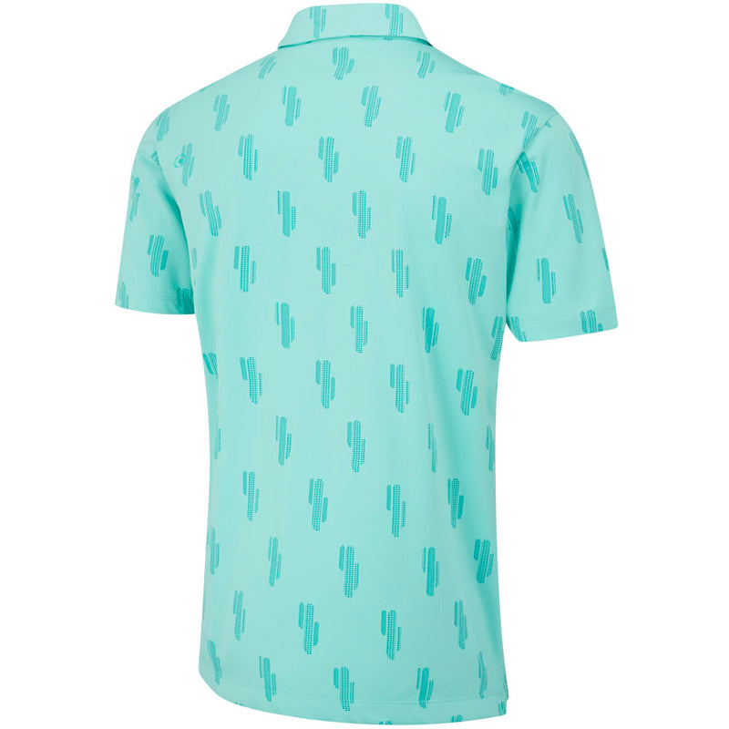 Ping Arizona Cactus Polo Shirt - Aruba Blue Multi