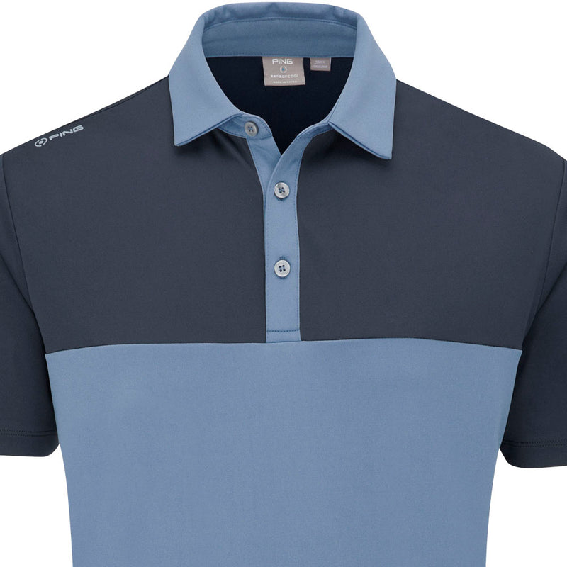 Ping Bodi Polo Shirt - Coronet Blue/Navy