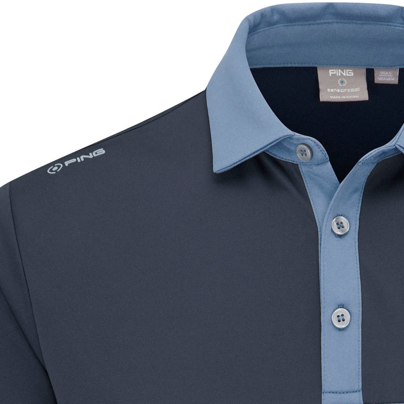 Ping Bodi Polo Shirt - Coronet Blue/Navy