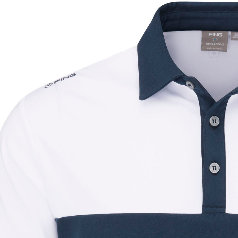 Ping Bodi Polo Shirt - Navy/White