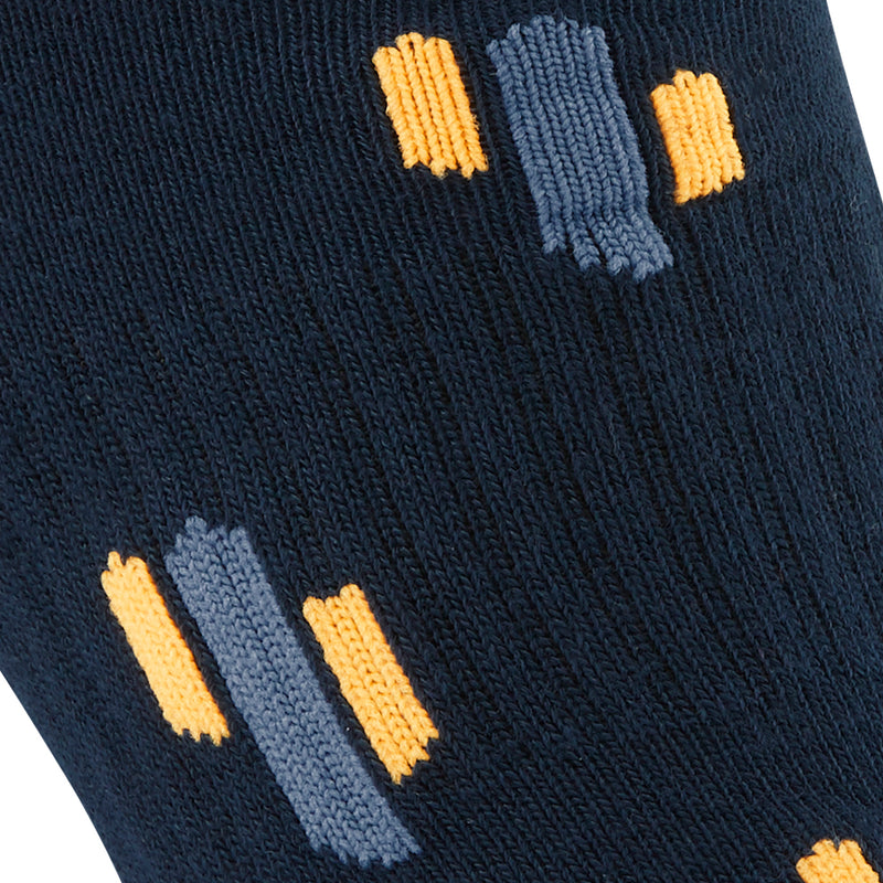 Ping Cactus No Show Sock - 2 Pack - Navy Multi