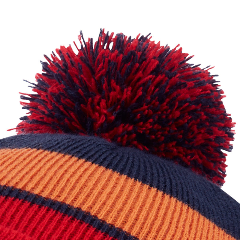 Ping Colour Code Bobble Hat - Tomato Red Multi