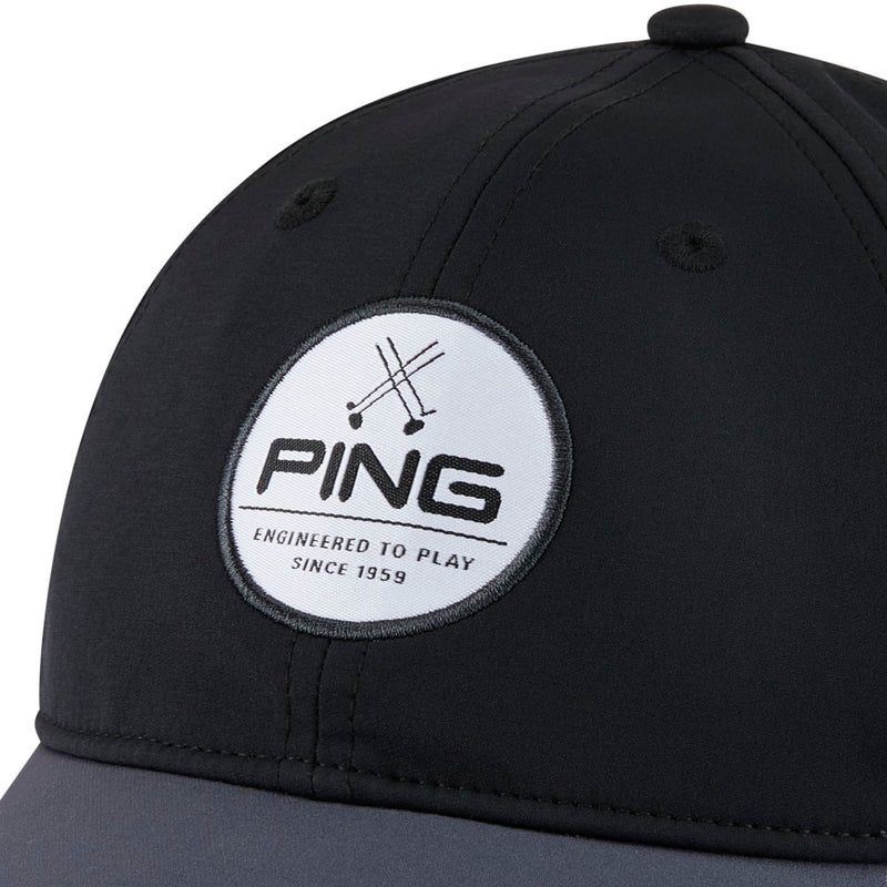 Ping Engineered To Play Cap - Black/Asphalt