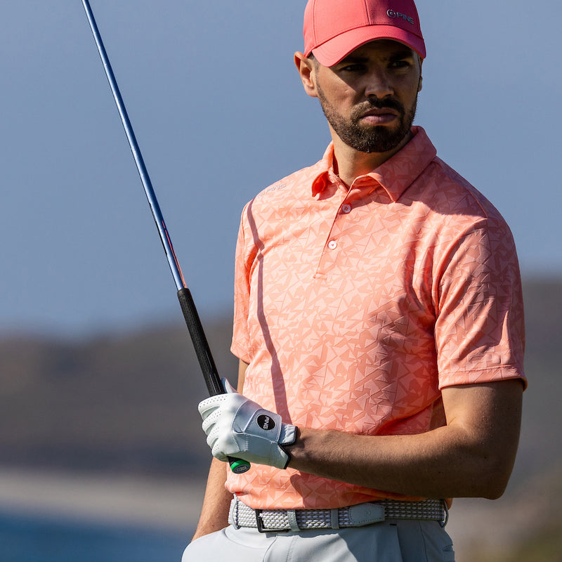 Ping Geo-Camo Polo Shirt - Desert Flower