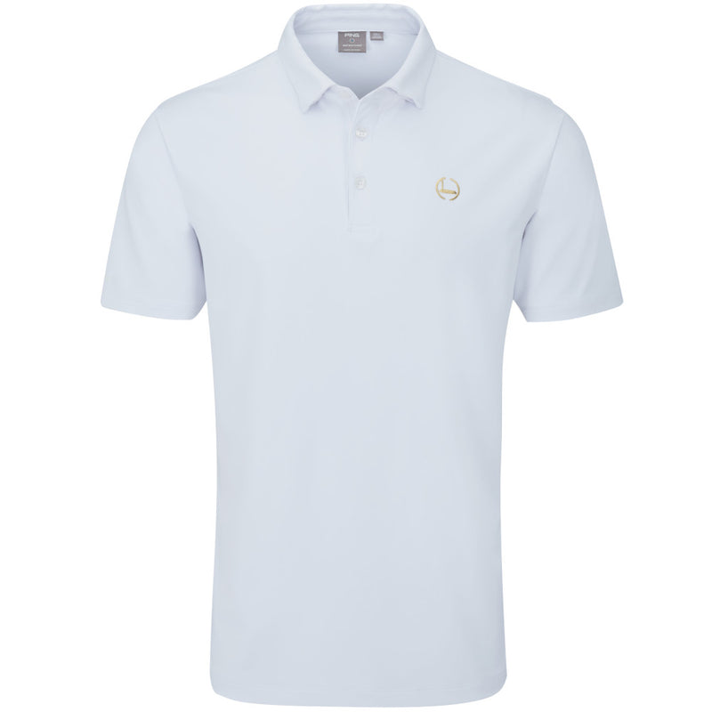 Ping Gold Putter Polo Shirt - White