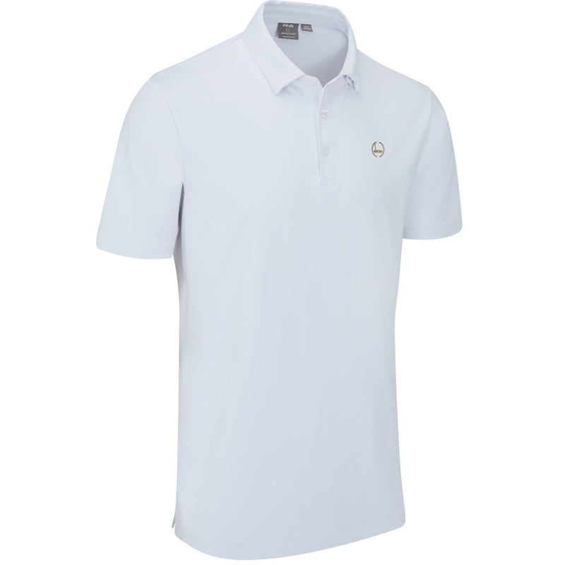 Ping Gold Putter Polo Shirt - White