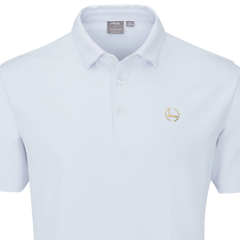 Ping Gold Putter Polo Shirt - White