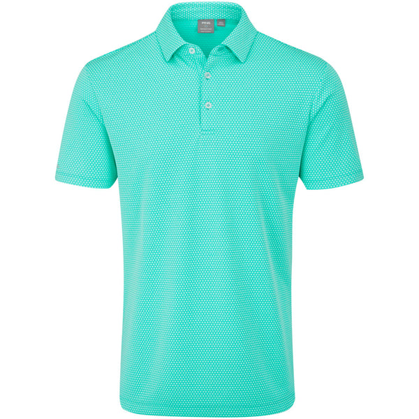 Ping Halcyon Polo Shirt - Aruba Blue Multi