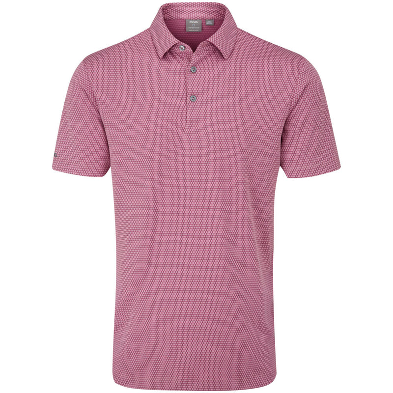 Ping Halcyon Polo Shirt - Wild Rose Multi