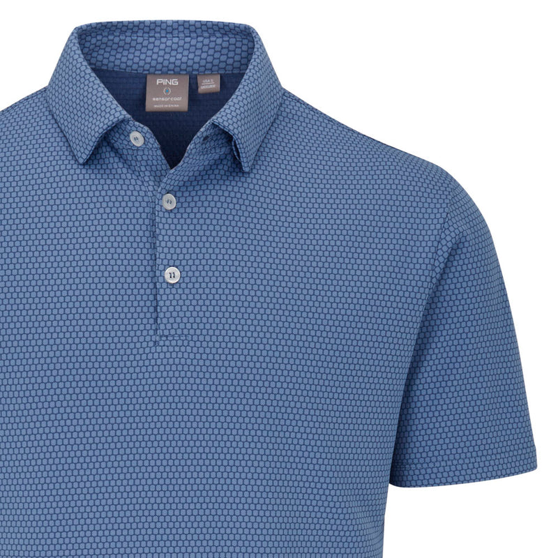 Ping Halcyon Polo Shirt - Airforce Multi