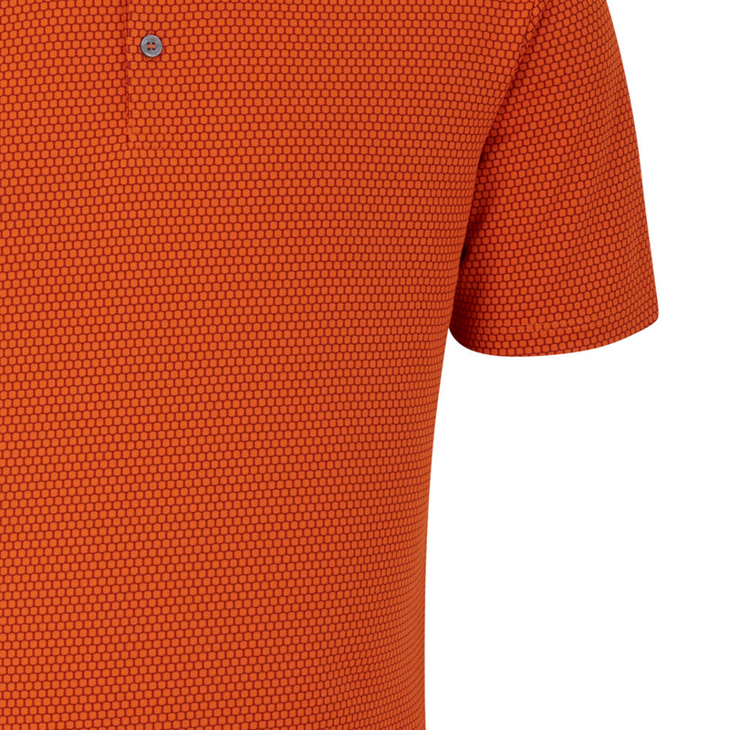 Ping Halcyon Polo Shirt - Russet Multi