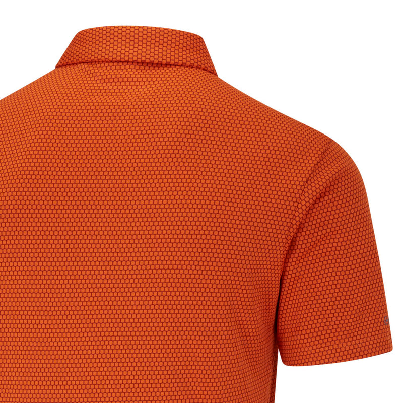 Ping Halcyon Polo Shirt - Russet Multi