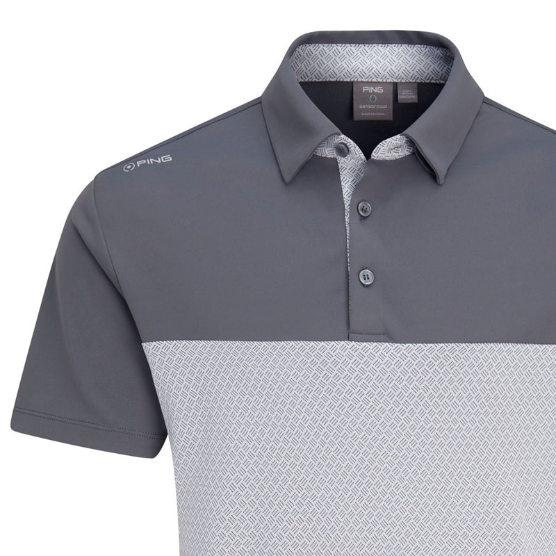 Ping Hall Polo Shirt - Rock/Grey