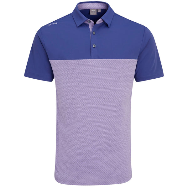 Ping Hall Polo Shirt - Twilight/Purple Ash