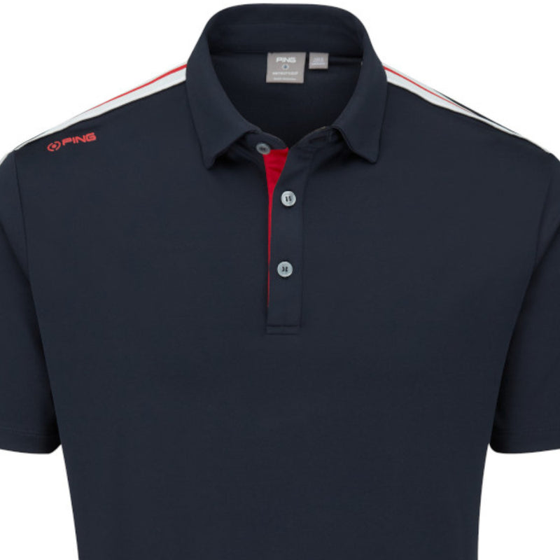 Ping Inver Polo Shirt - Navy Multi