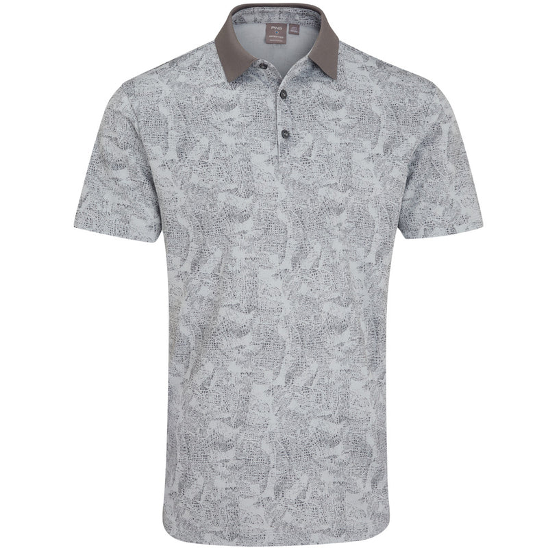 Ping Jared Polo Shirt - Pearl Grey/Rock