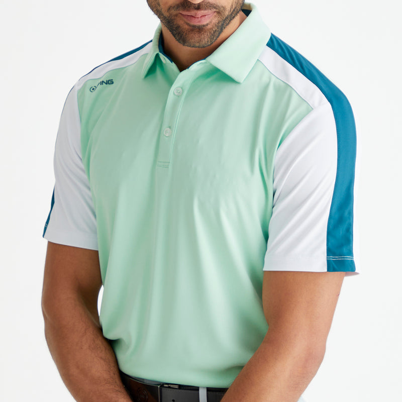 Ping Kelly Polo Shirt - Misty Green Multi