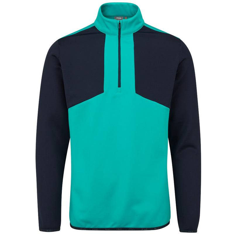 Ping Keon 1/2 Zip Pullover - Ceramic/Navy