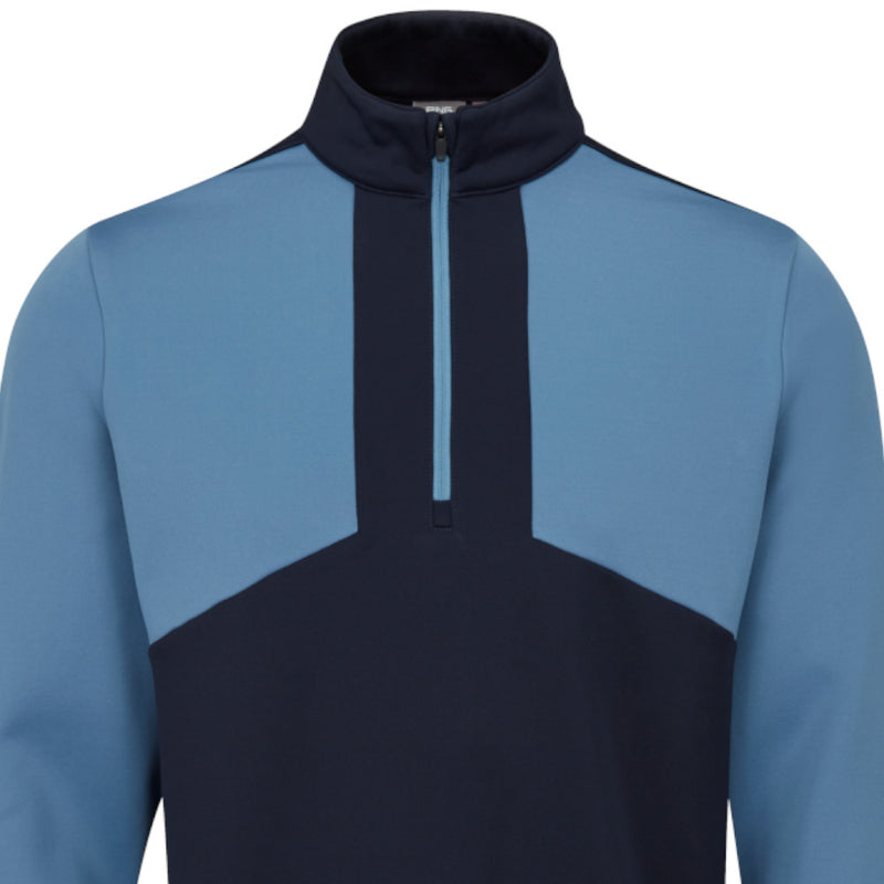 Ping Keon 1/2 Zip Pullover - Navy/Coronet Blue