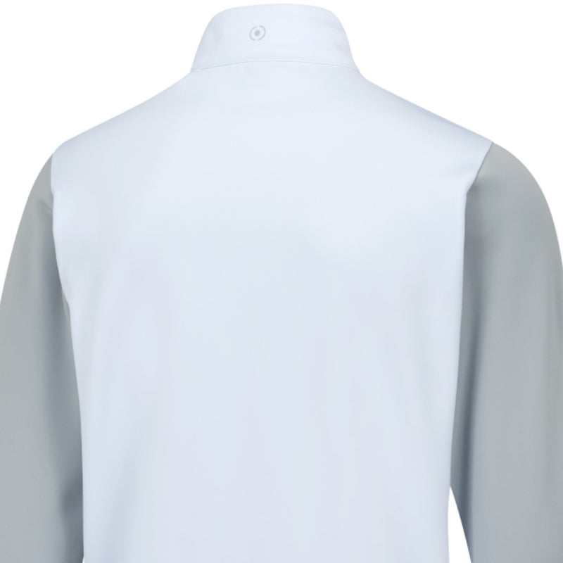 Ping Keon 1/2 Zip Pullover - White/Pearl Grey