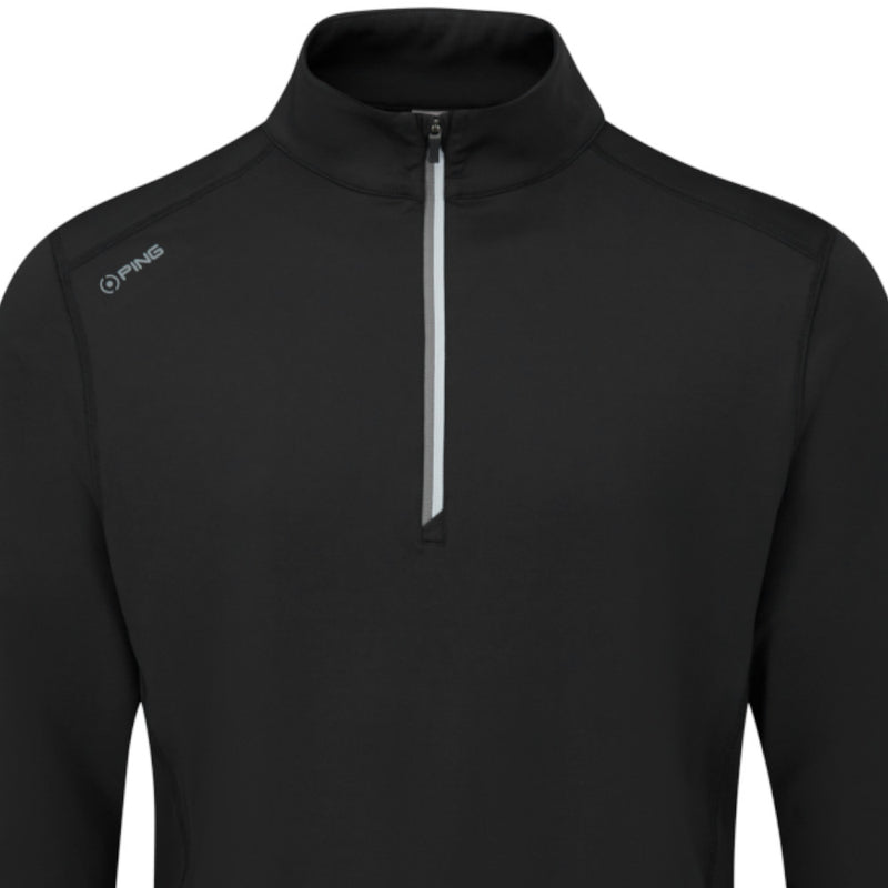 Ping Latham 1/2 Zip Pullover - Black