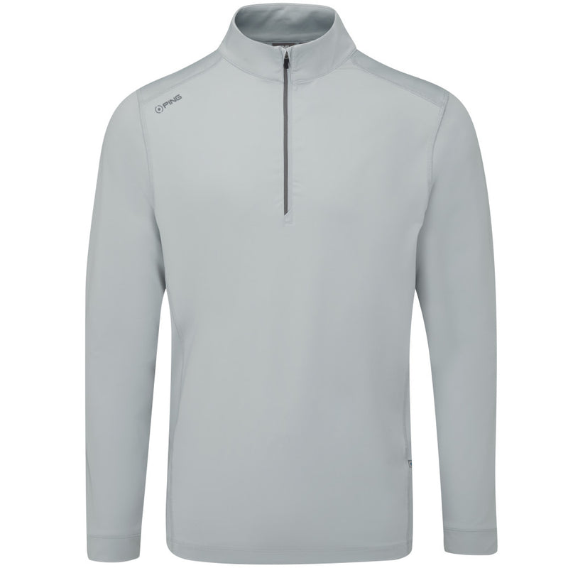 Ping Latham 1/2 Zip Pullover - Pearl Grey