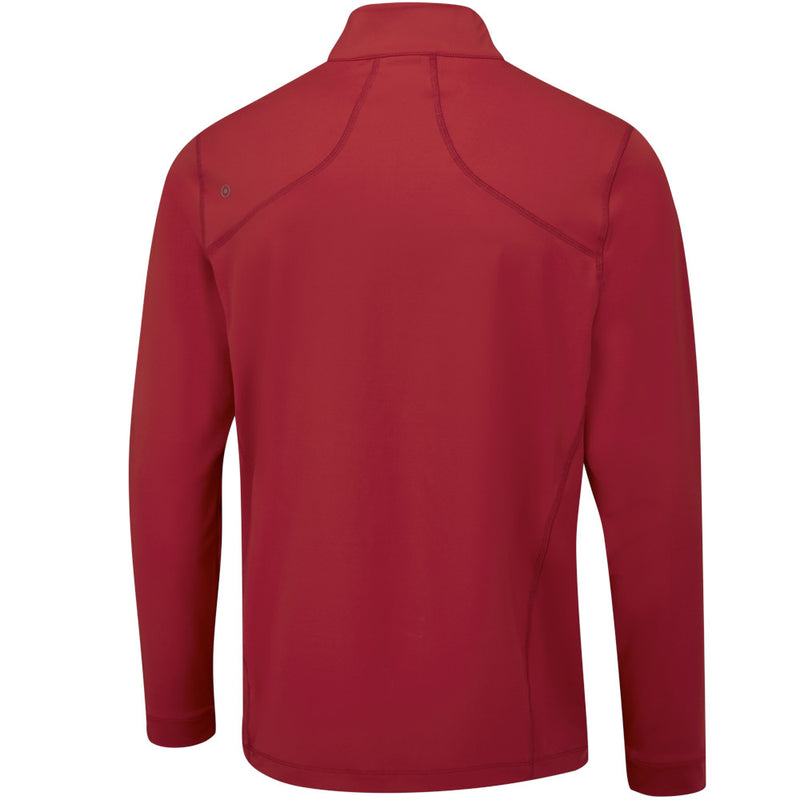 Ping Latham 1/2 Zip Pullover - Rich Red