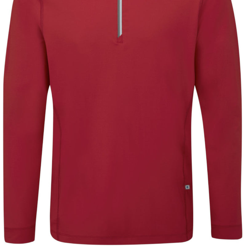 Ping Latham 1/2 Zip Pullover - Rich Red