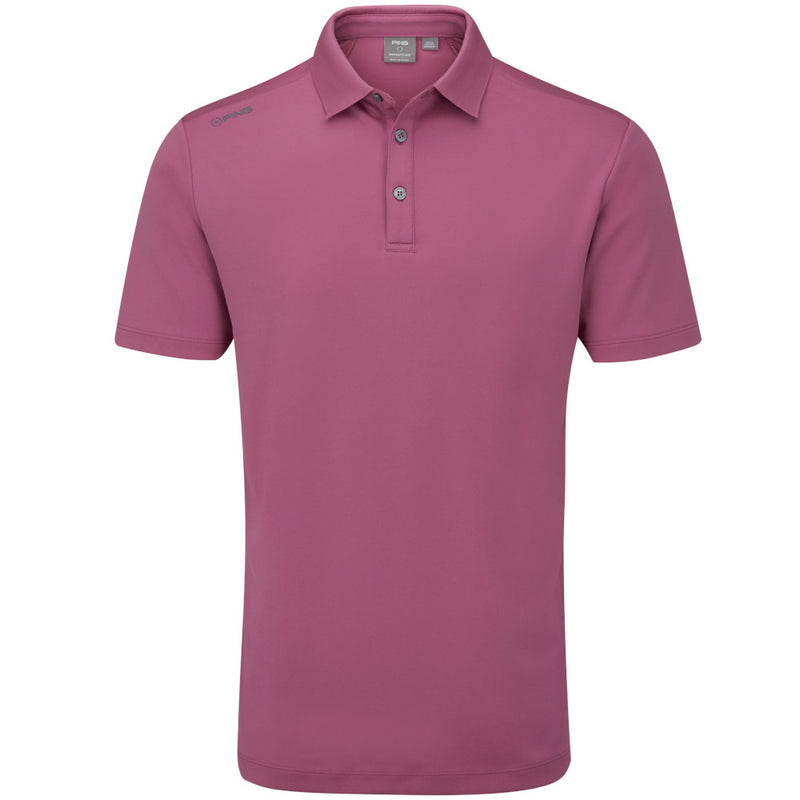 Ping Lindum Polo Shirt - Beet Red