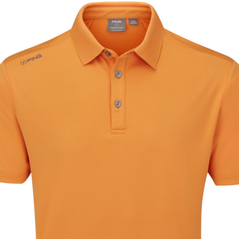 Ping Lindum Polo Shirt - Tangerine