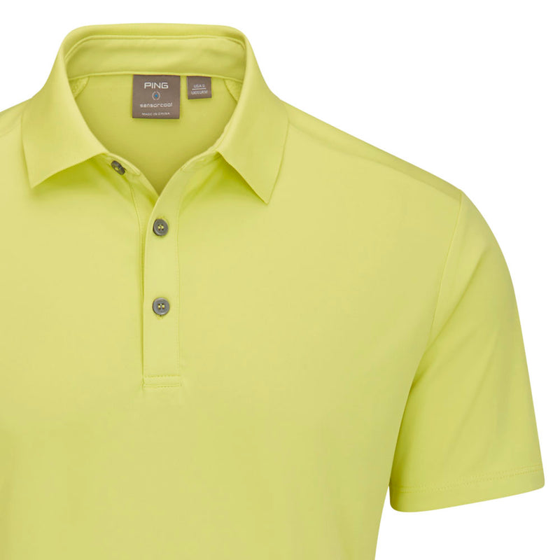 Ping Lindum Polo Shirt - Limelight