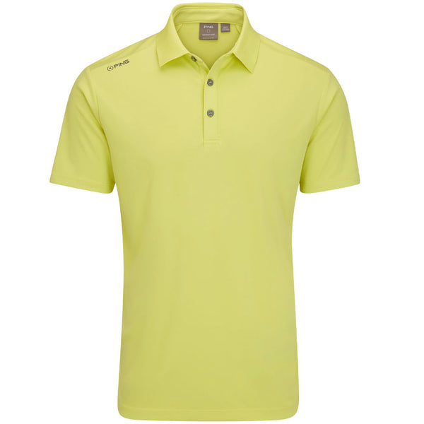 Ping Lindum Polo Shirt - Limelight