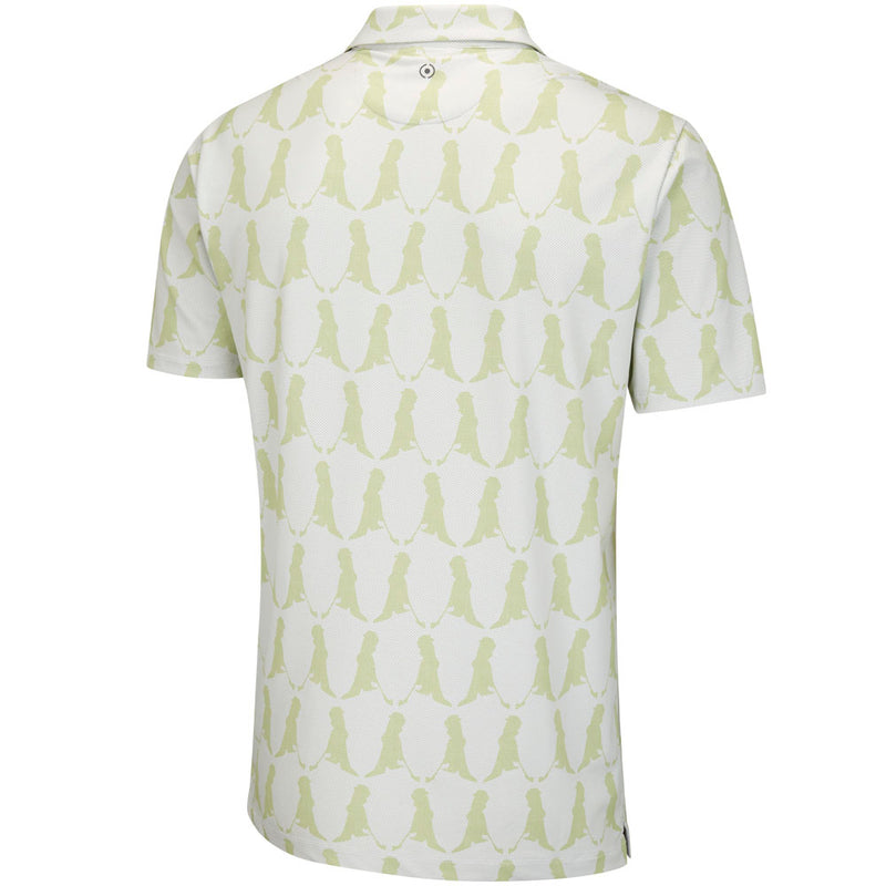 Ping Mr. PING Printed Polo Shirt - Limelight Multi