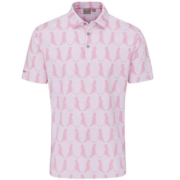 Ping Mr. Ping Printed Polo Shirt - Wild Rose Multi