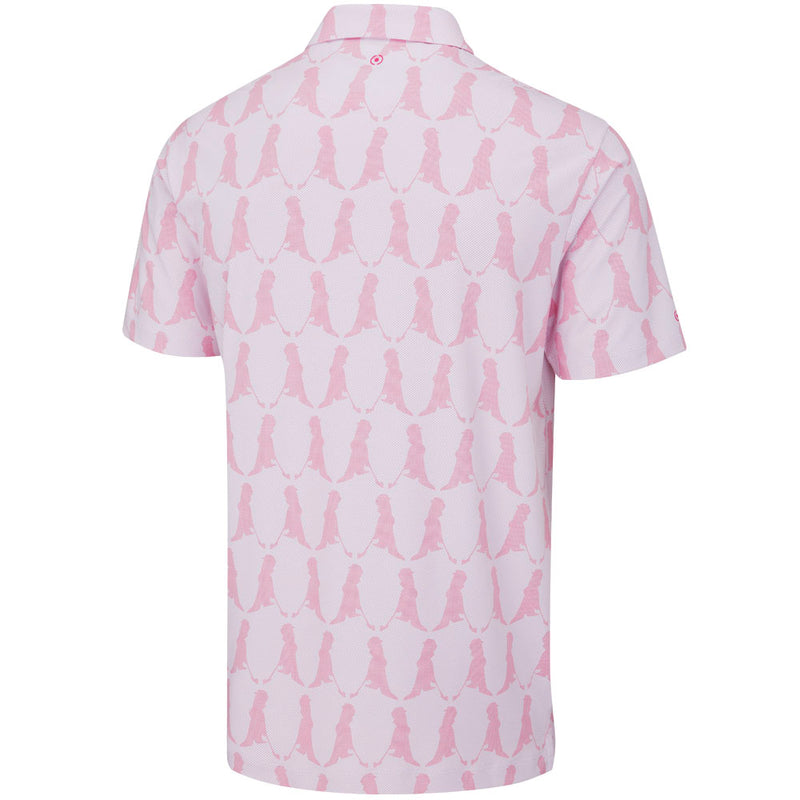 Ping Mr. Ping Printed Polo Shirt - Wild Rose Multi