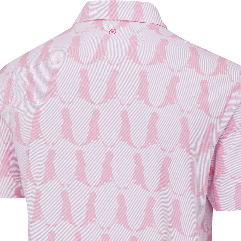 Ping Mr. Ping Printed Polo Shirt - Wild Rose Multi