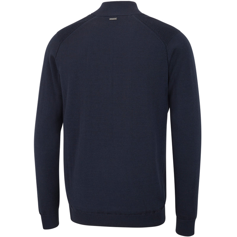 Ping Murphy Full Zip Sweater - Navy