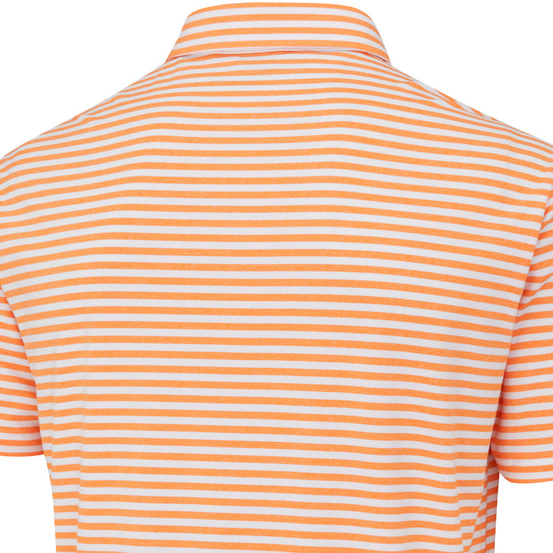 Ping Owain Polo Shirt - Tangerine/White