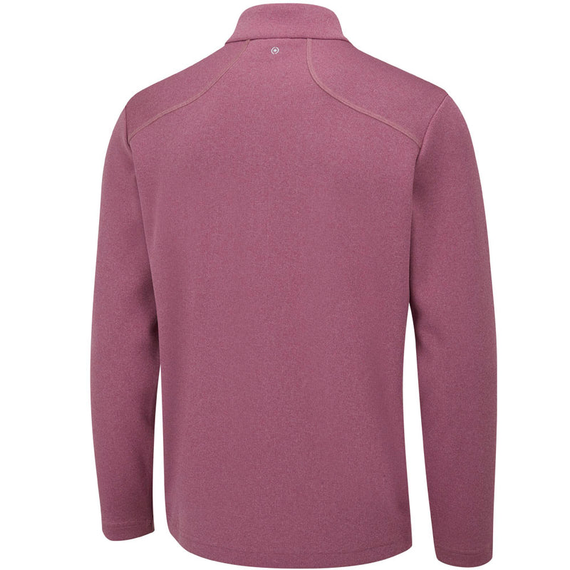 Ping Ramsey 1/2 Zip Pullover - Beet Red Marl