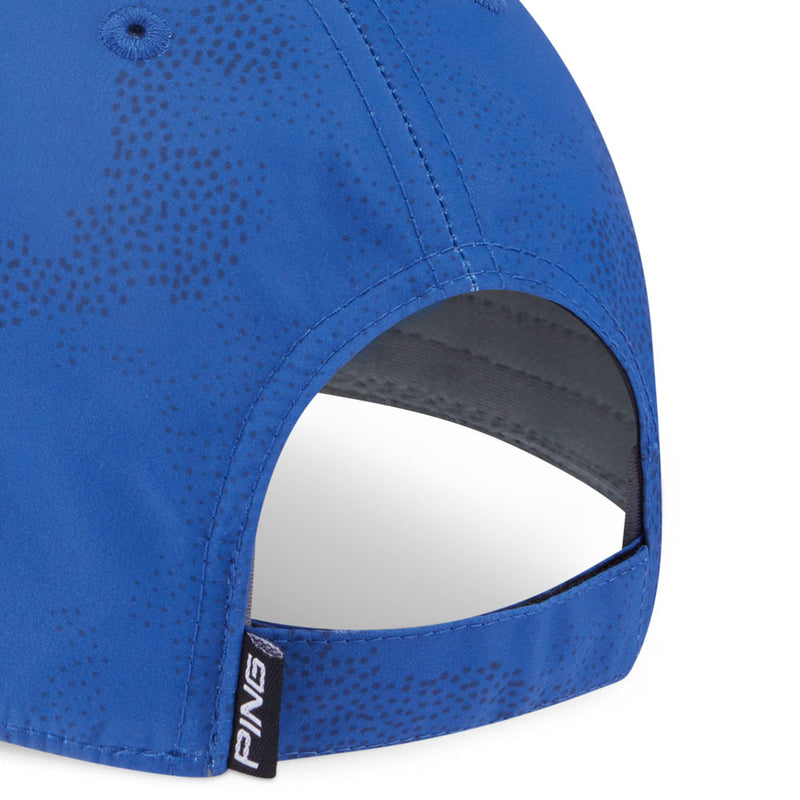 Ping Textured Camo Cap - Mid Blue Multi