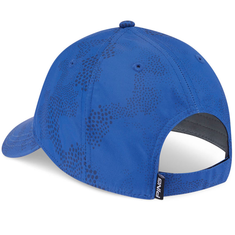 Ping Textured Camo Cap - Mid Blue Multi