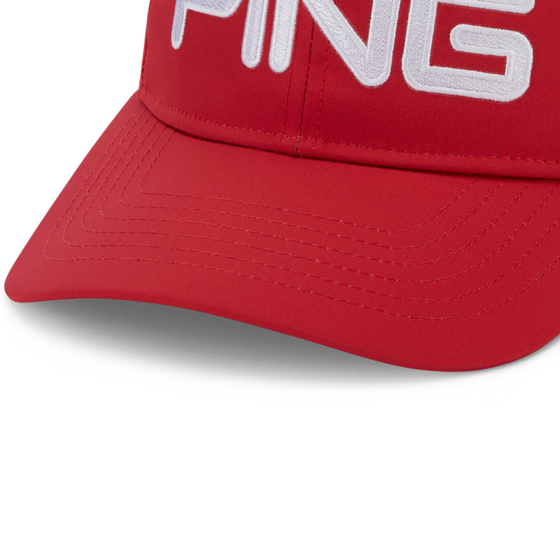 Ping Unstructured Cap - Tomato Red