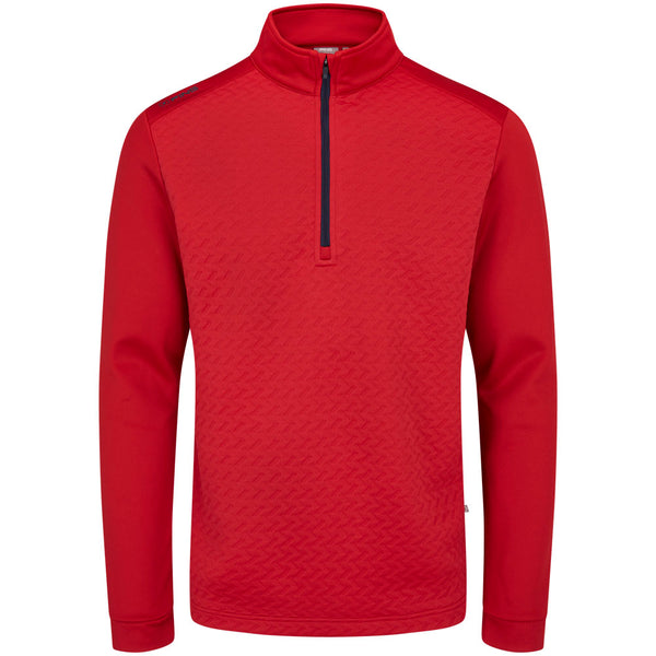 Ping Whister 1/2 Zip Pullover - Rich Red